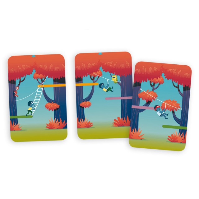 Djeco Επιτραπέζιο καρτών ''Forest Adventure'' Από 6 ετών  